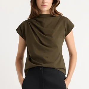 Pleated Midi Skirt